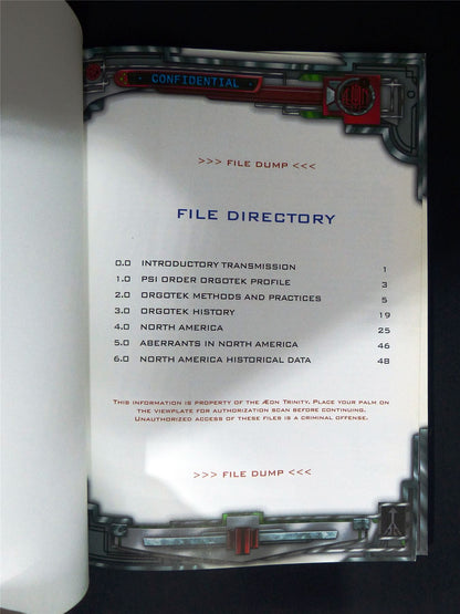 America Offline: Psi Order & FSA Sourcebook WW9003 - White Wolf Roleplay Softback #2V0