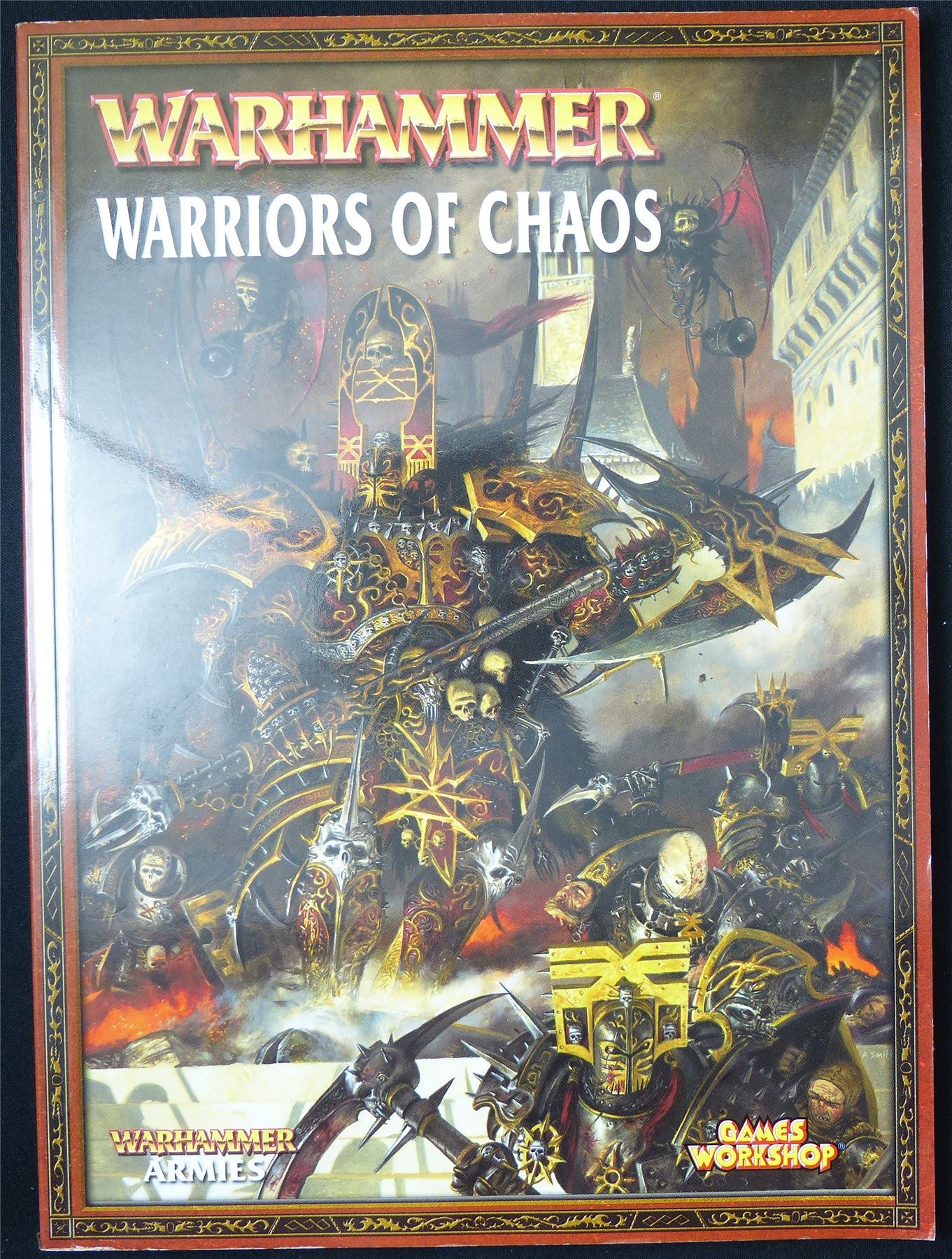 Warriors of Chaos OOP - Warhammer Fantasy Codex Softback #4OI