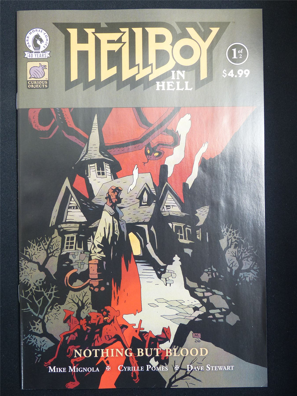 HELLBOY In Hell: Nothing But Blood #1 Cvr B - Oct 2026 Dark Horse Comic #4MP