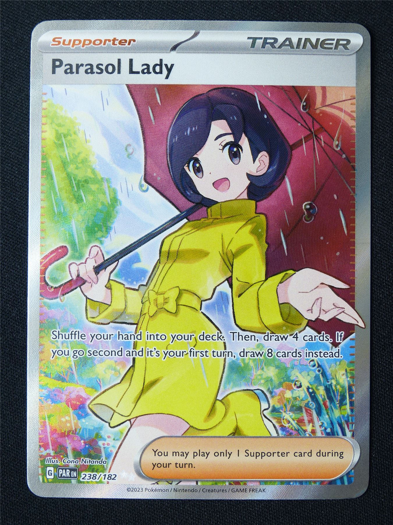 Parasol Lady 238/182 Textured Holo - Pokemon Card #K8