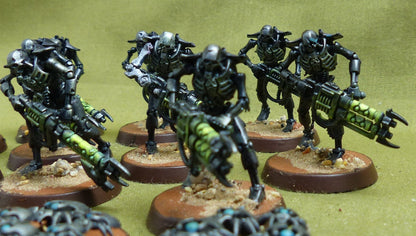 Necron Warriors painted - Necrons - Warhammer 40K #409