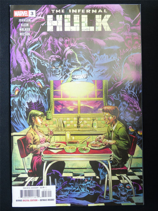 The Infernal HULK #3 - Marvel Comic #298