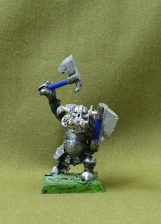 Classic Metal Black Orc - Orcs & Goblins - Warhammer Old World #2WC