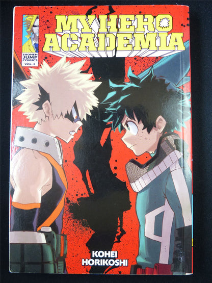 MY Hero Academia volume 2 - Shonen Jump Manga #1W8
