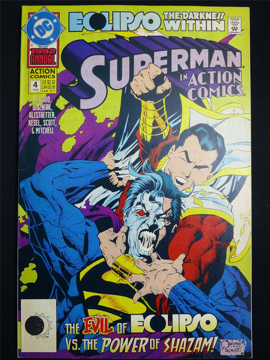 SUPERMAN in Action Comics Annual 1992 #4 Cvr A - DC Comic #3TS