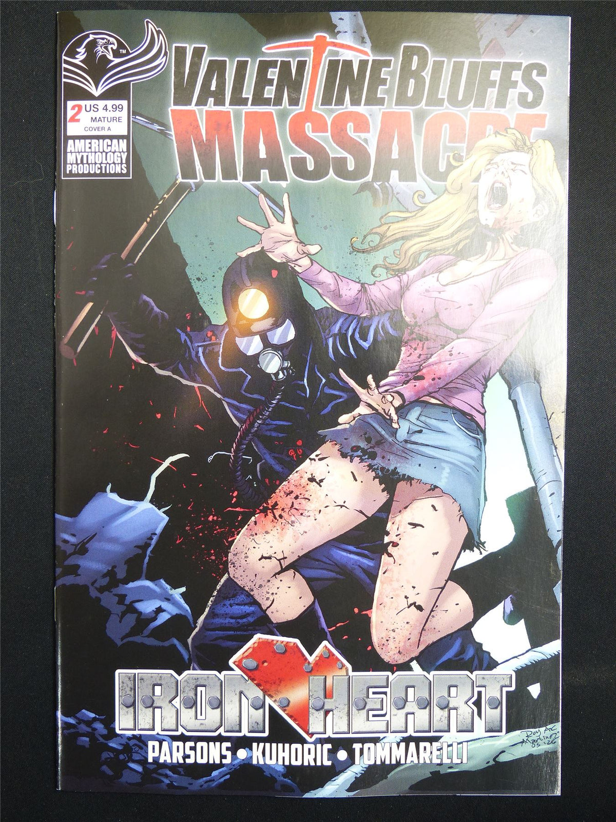 VALENTINE Bluffs Massacre: Iron Heart #2 Cvr A - Oct 2026 Mythology Comic #56V