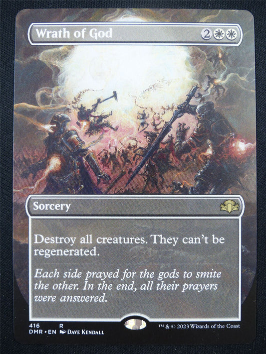 Wrath of God Borderless - DMR - Mtg Card #174