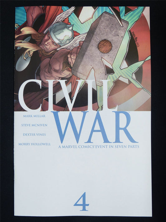 CIVIL War #4 Facsimile Edition - Jan 2026 Marvel Comic #6HG
