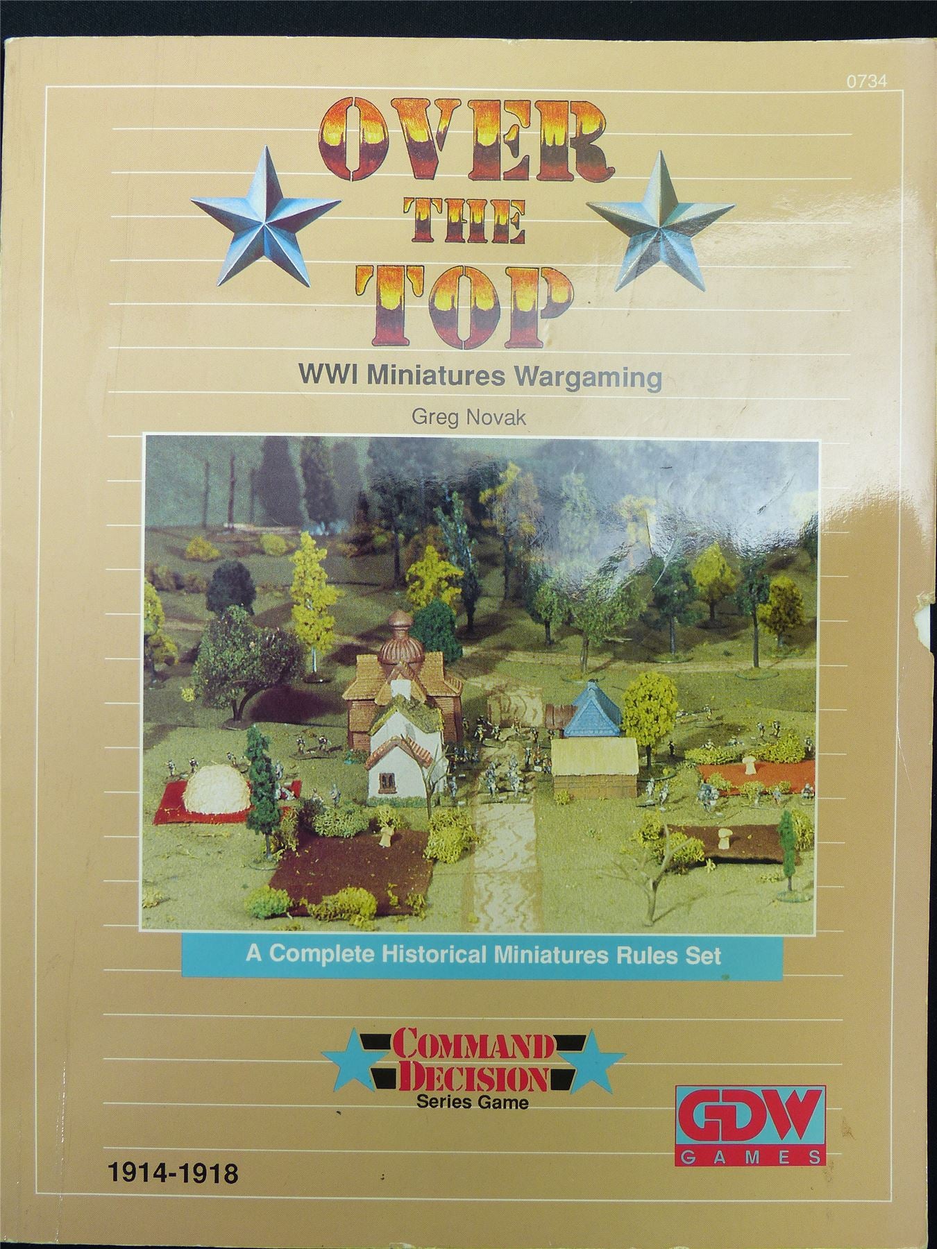 Over the Top WWI Miniatures Wargaming - Rulebook #2SA