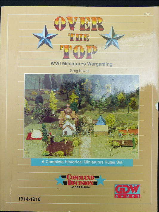 Over the Top WWI Miniatures Wargaming - Rulebook #2SA
