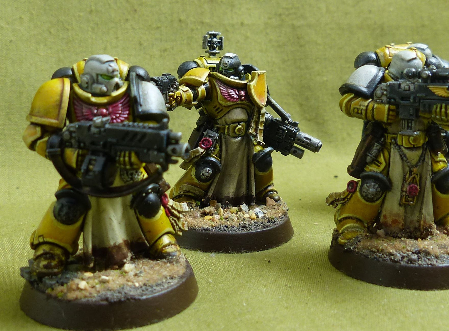 Intercessor Squad set of 5 painted - Space Marines - Warhammer 40K #1IW