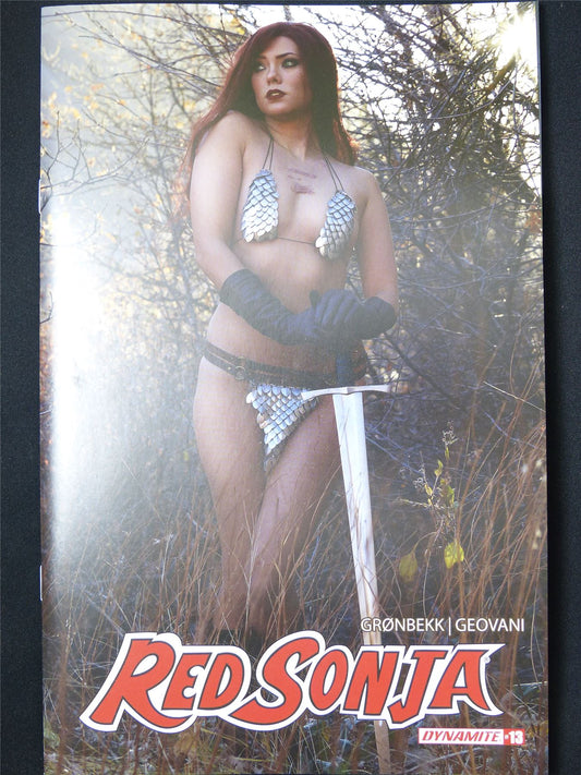 RED Sonja #13 Cosplay Cvr - B&B Sep 2024 Dynamite Comic #12Z