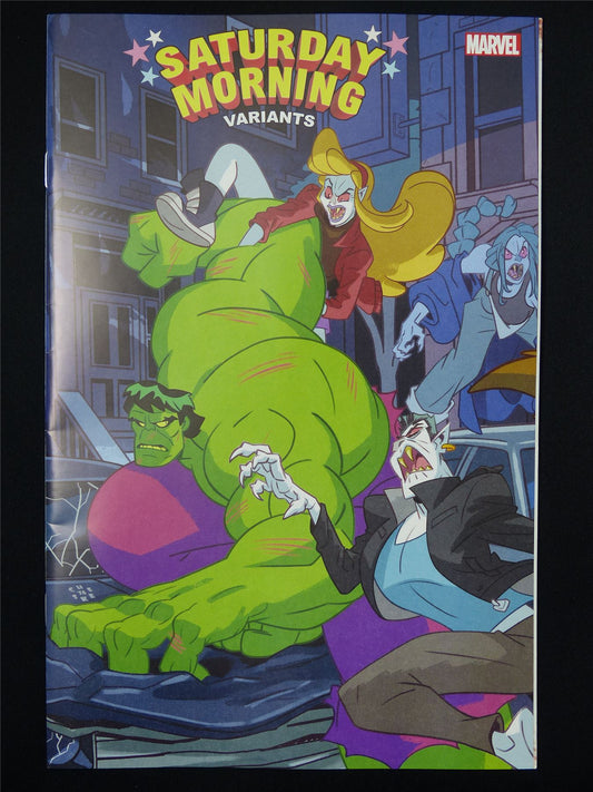 HULK: Blood Hunt #1 Saturday Morning Variant - B&B Marvel Comic #3M4