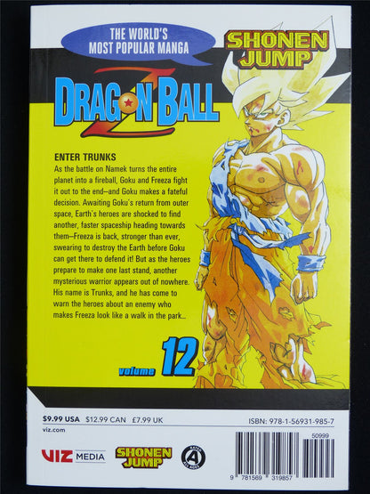 Dragon Ball Z volume 12 - Viz Manga #469