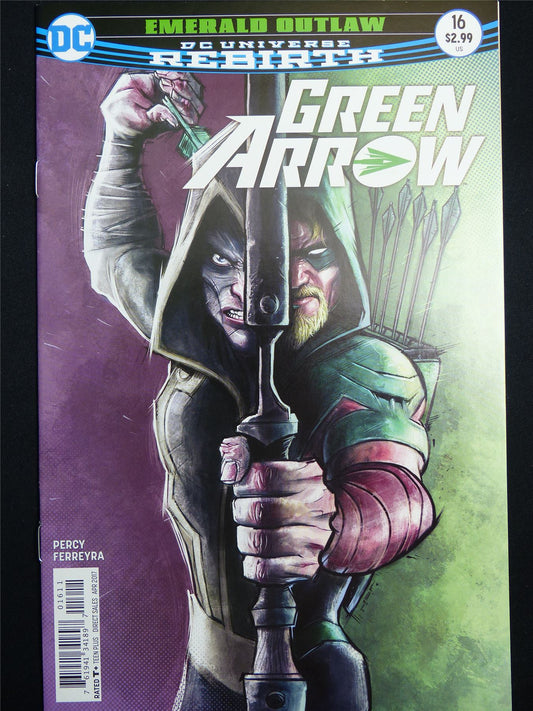 GREEN Arrow #16 Rebirth - DC Comic #3VL