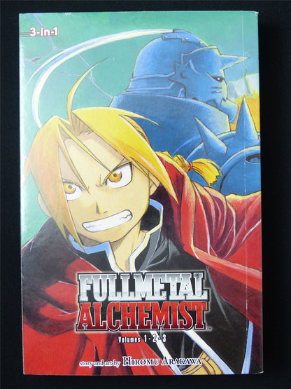 Fullmetal Alchemist volumes 1-2-3  - Viz Media Manga #7HJ