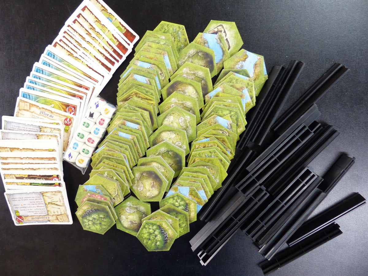 Battlelore 1st edition Game - Includes Call to Arms & Epic Expansions - Boardgame #36D