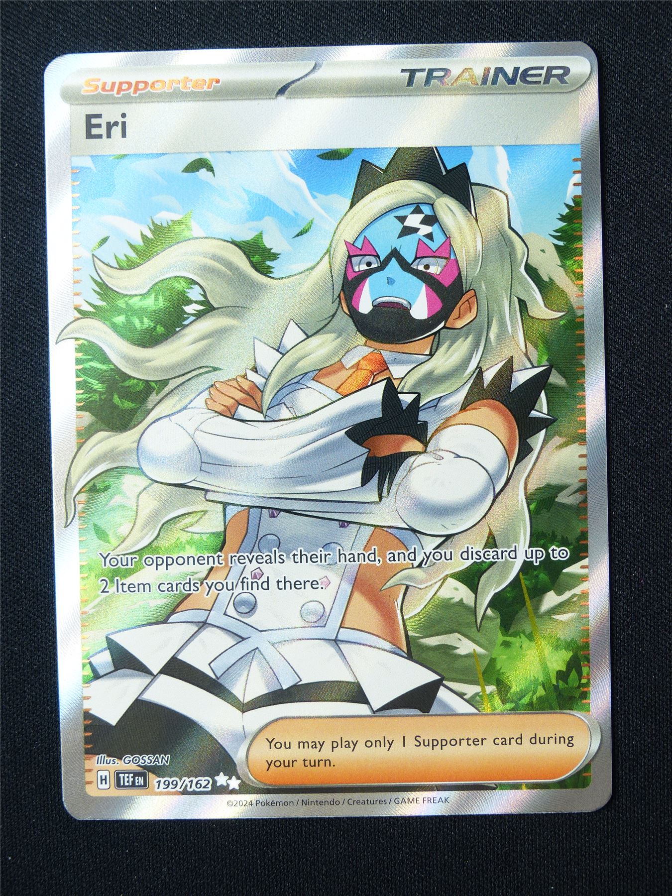 Eri 199/162 Textured Holo - Pokemon Card #5WO