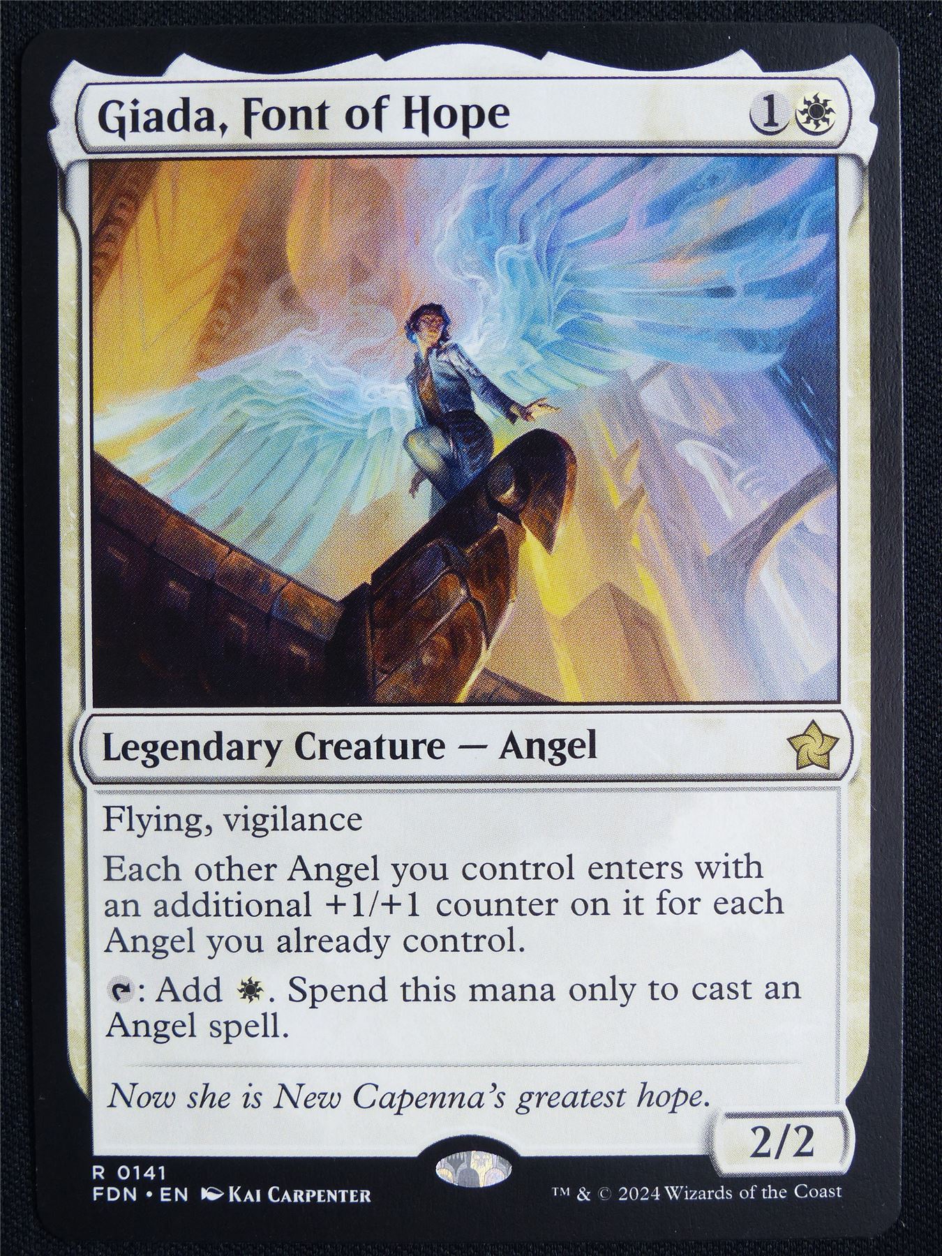 Giada Font of Hope - FDN - Mtg Card #5NS