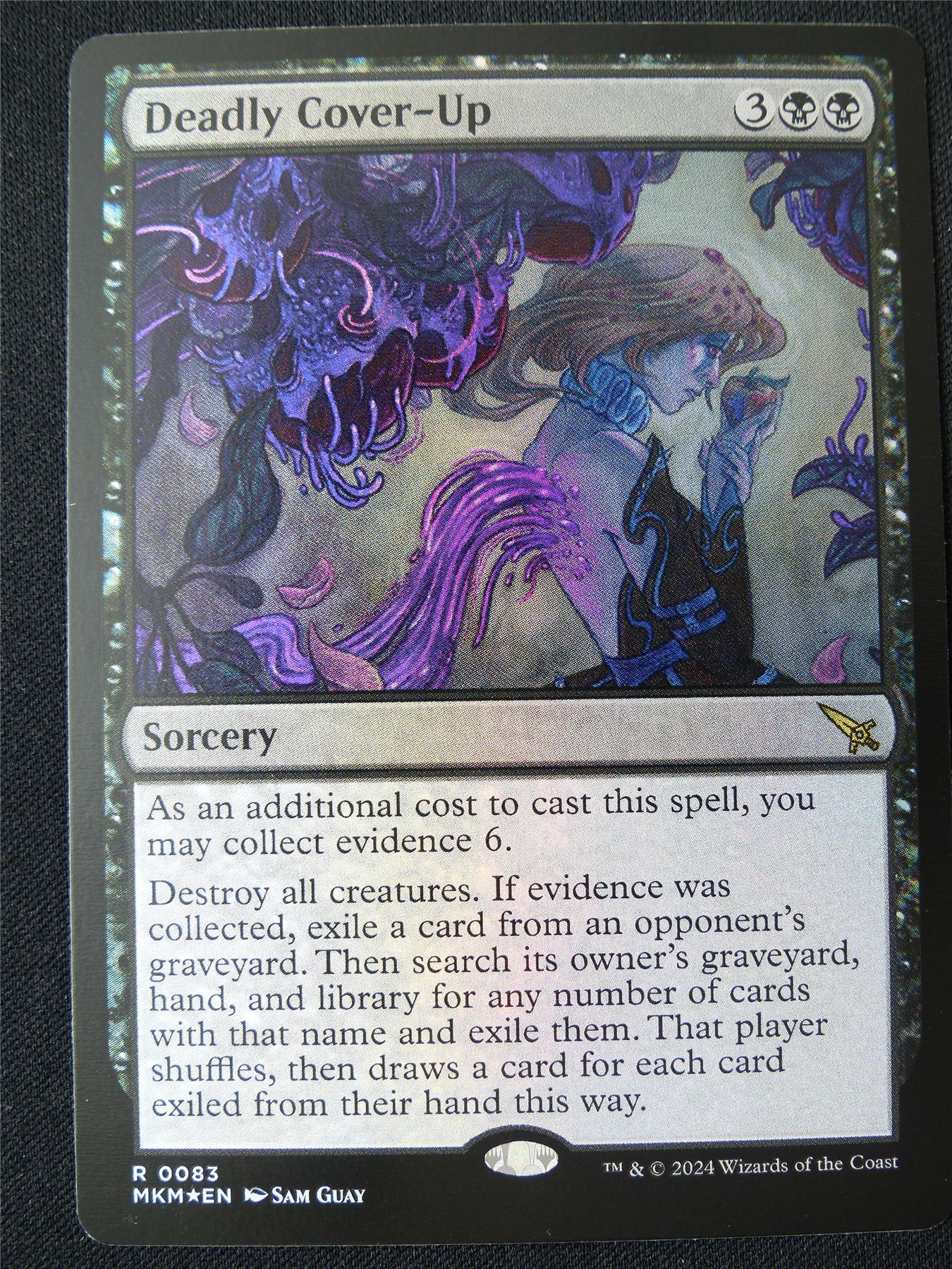 Deadly Cover-Up Foil - MKM - Mtg Card #2B8