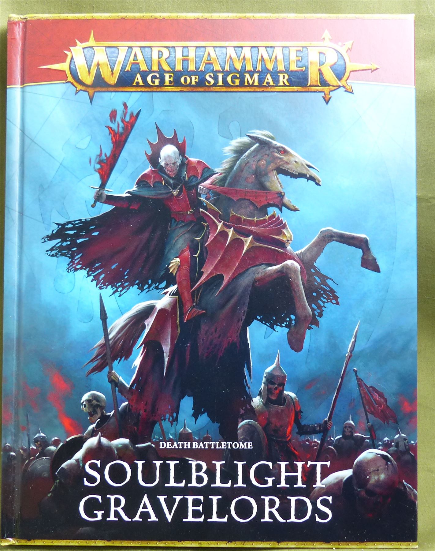 Soulblight Gravelords Death Battletome Hardback - Warhammer AoS #5ZK