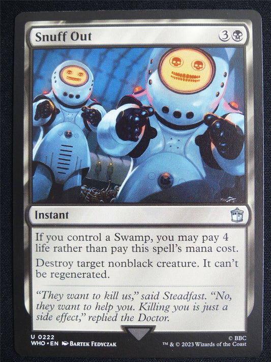 Snuff Out - WHO - Mtg Card #4MC