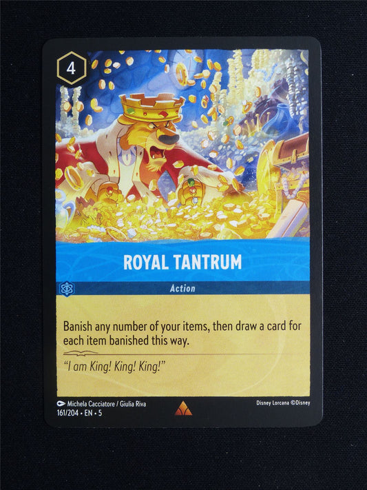 Royal Tantrum 161/204 - Lorcana Card #26K