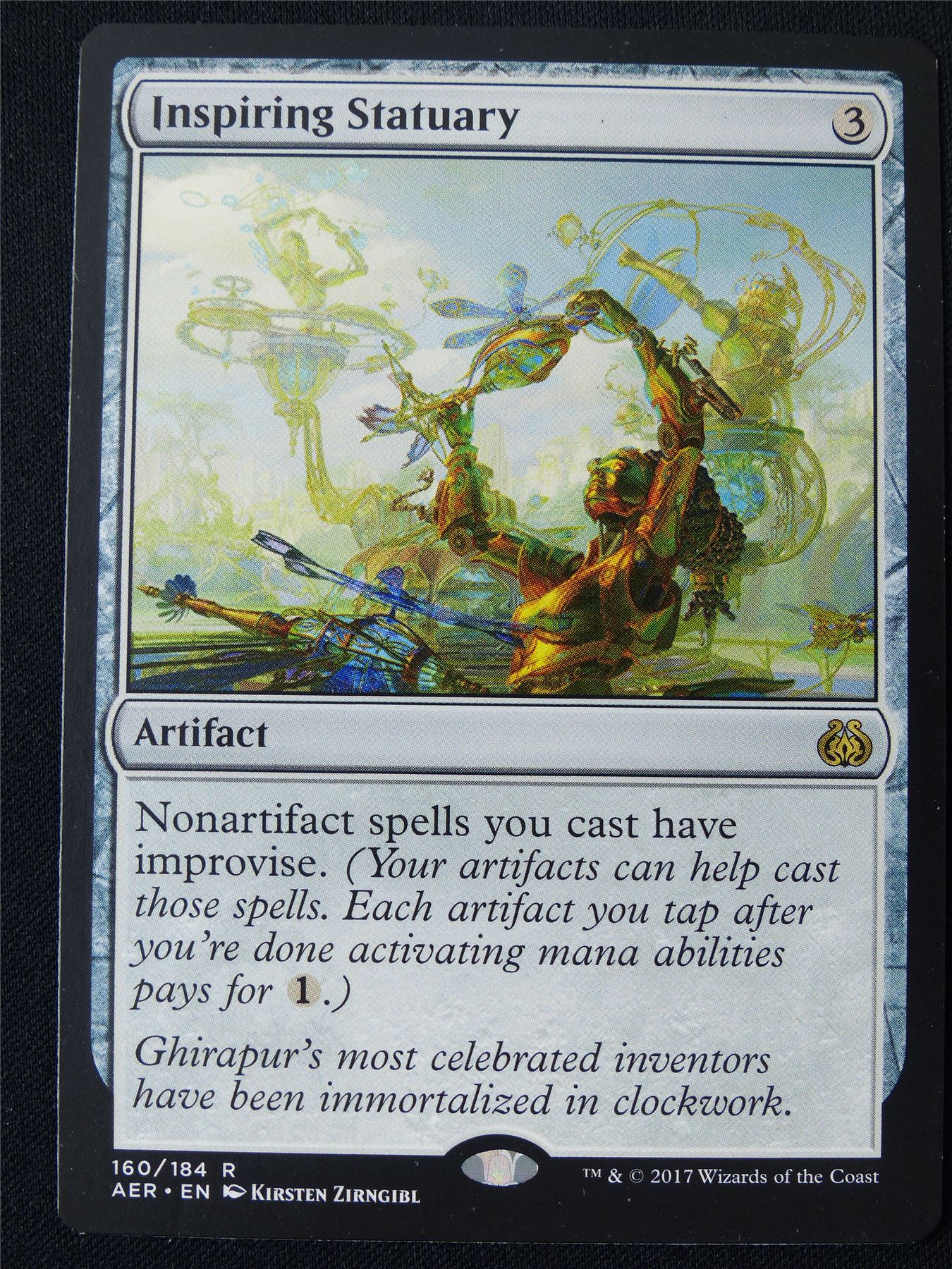 Inspiring Statuary - AER - Mtg Card #28N