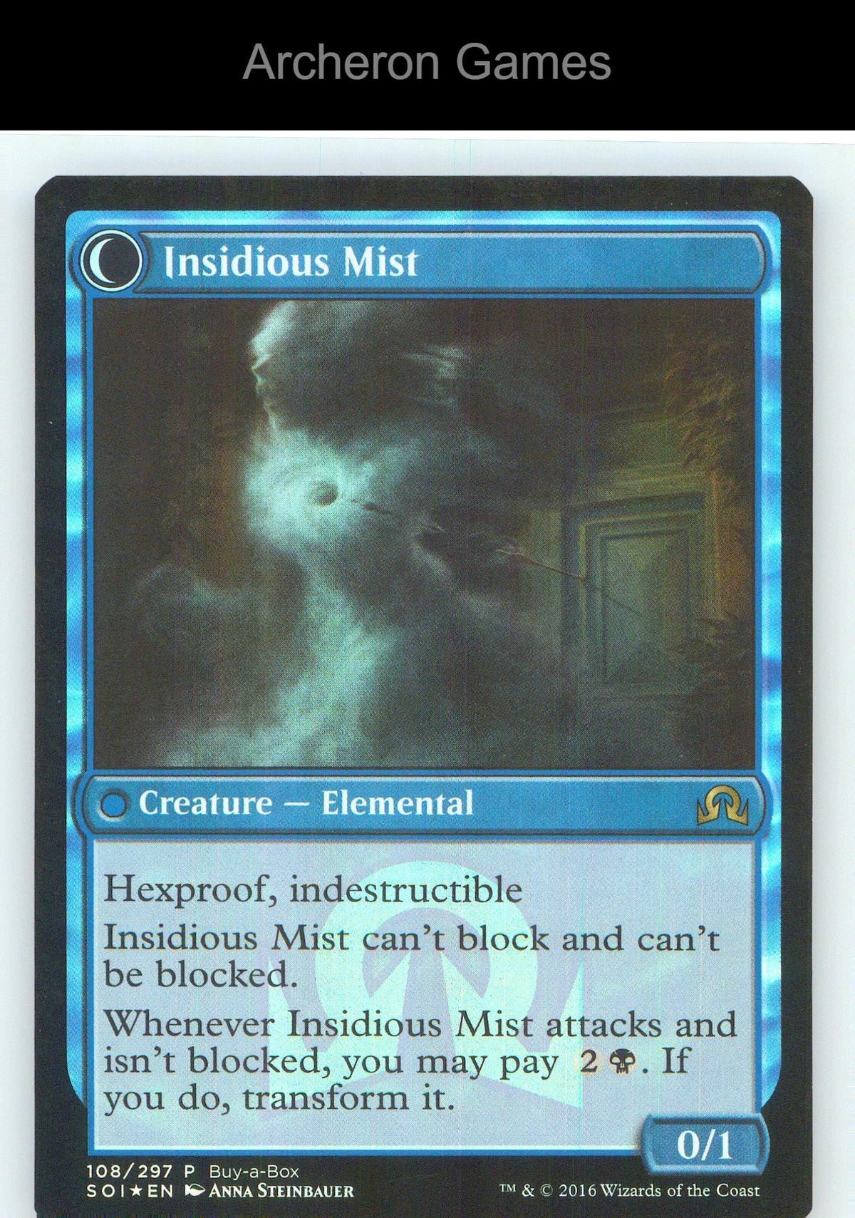 Elusive Tormentor 108 P MTG Card NM/EX+ Foil