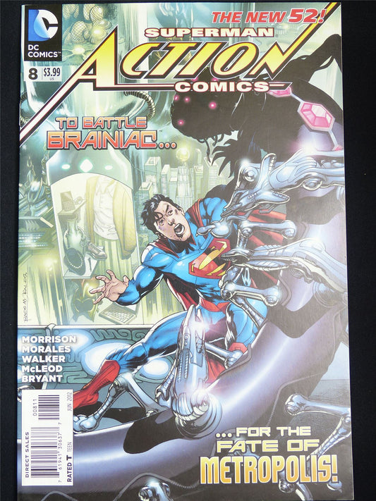 SUPERMAN: Action Comics #8 New 52! - DC Comic #1Y