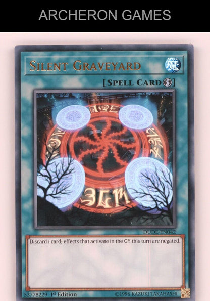 Silent Graveyard Ultra Rare YUGIOH Card