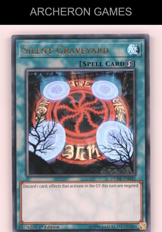 Silent Graveyard Ultra Rare YUGIOH Card
