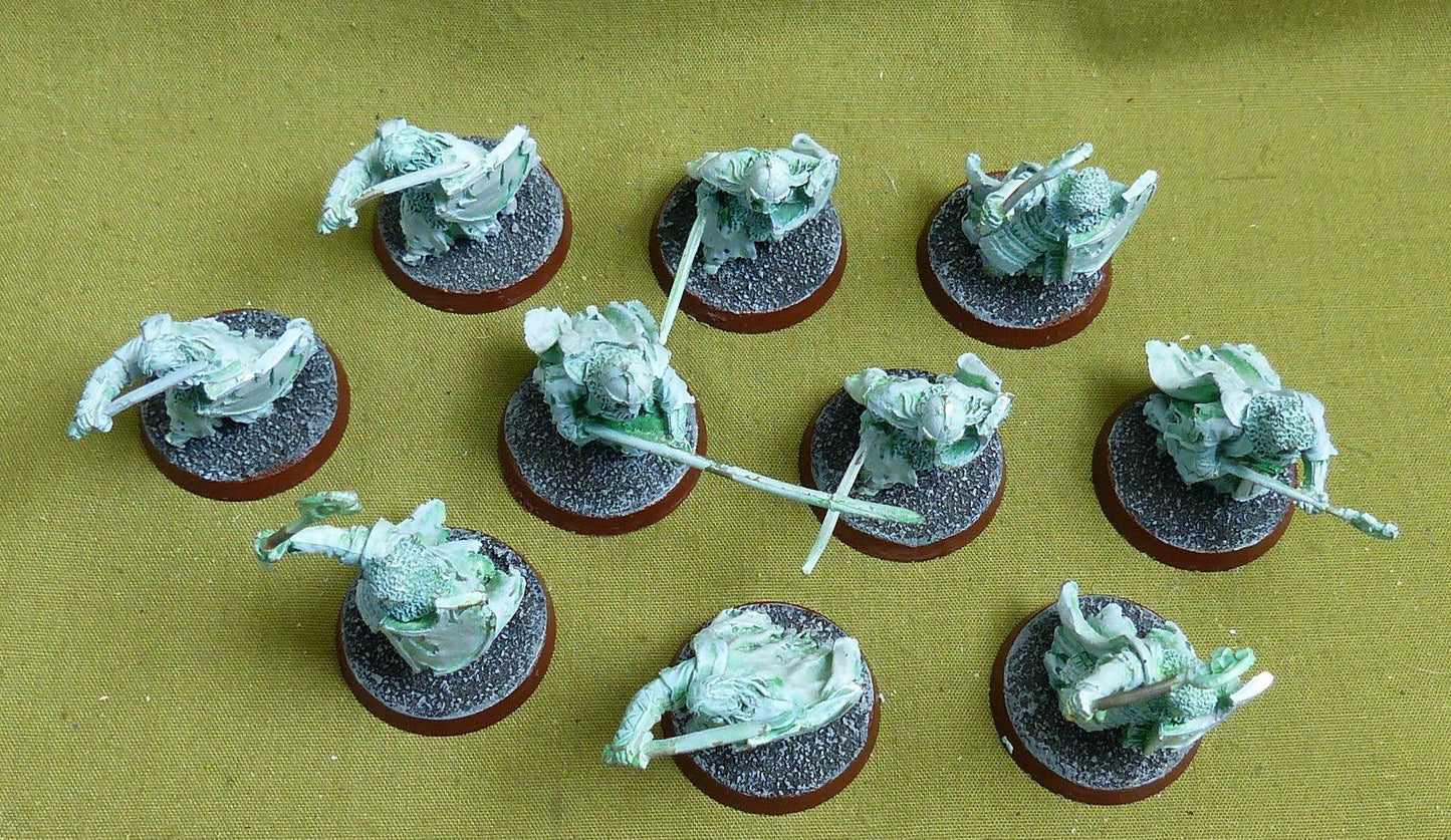 Classic Metal Warriors of the Dead set of 10 painted OOP - Warhammer Middle-Earth #2EI
