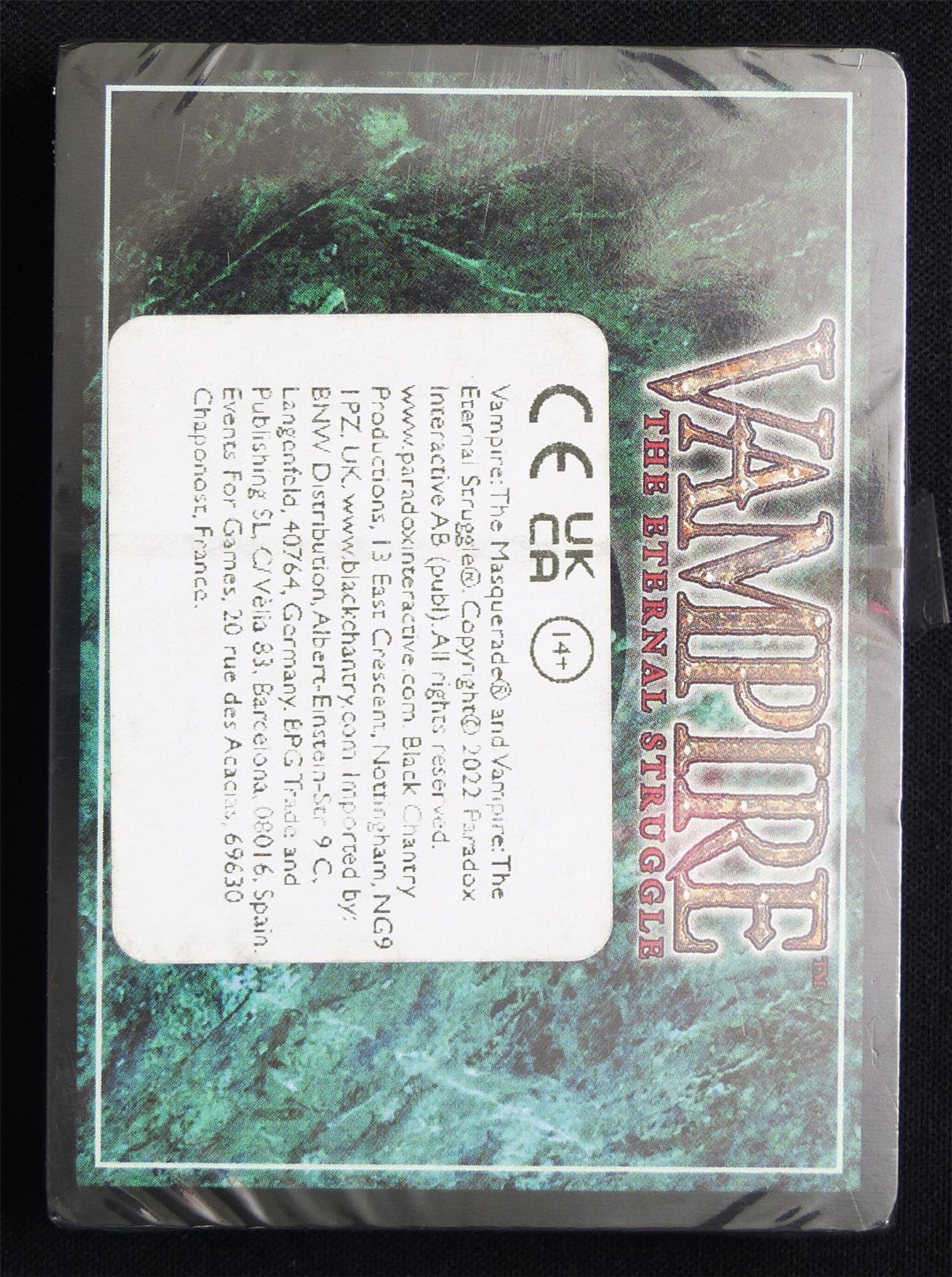 Nosferatu: New Blood Intro Deck - Vampire the Eternal Struggle Cards #6MZ