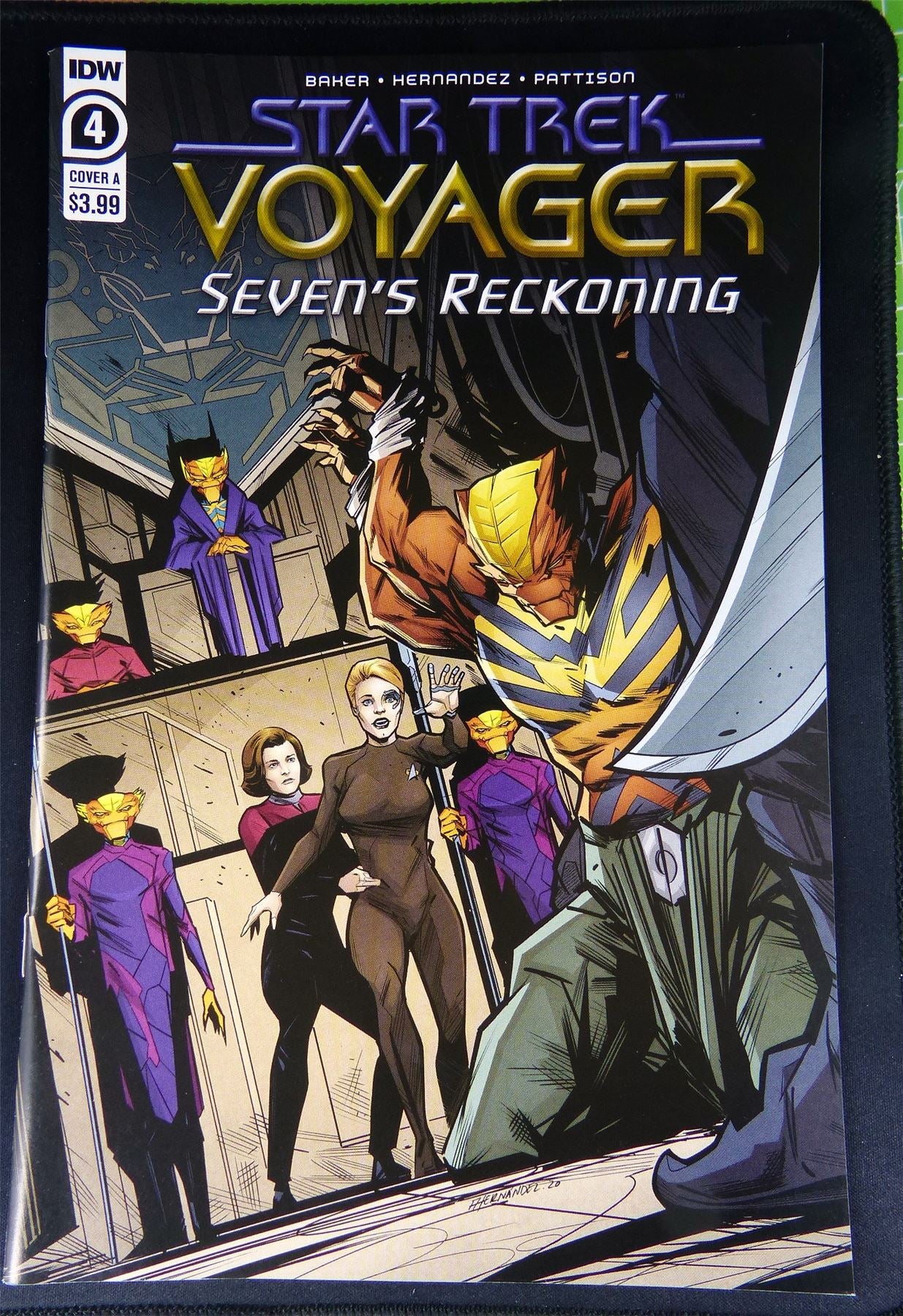 STAR Trek Voyager: Sevens Reckoning #4 Cvr A - Marvel Comic #1D9