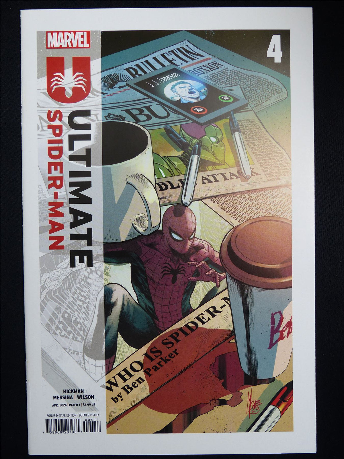 Ultimate SPIDER-MAN #4 Cvr A - Marvel Comic #3Y3