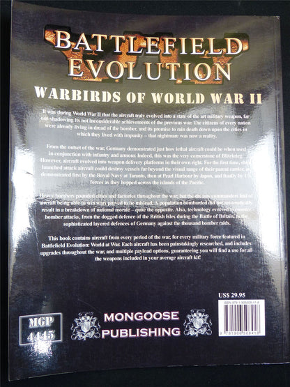 Battlefield Evolution: Warbirds of World War II - Miniatures Rulebook Softback #2UF