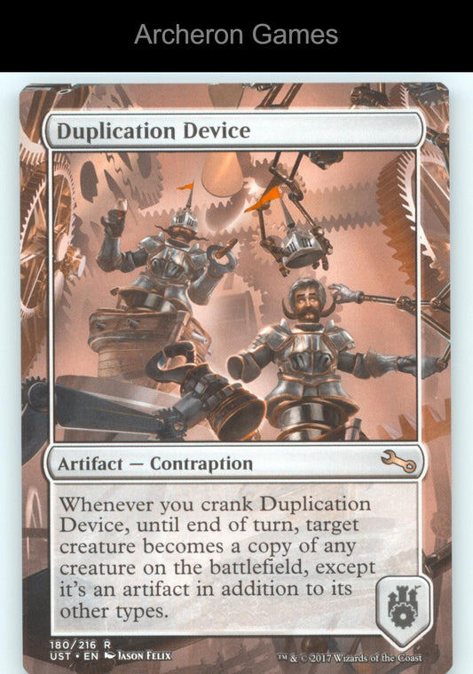 Duplication Device 180 R MTG Card Unstable