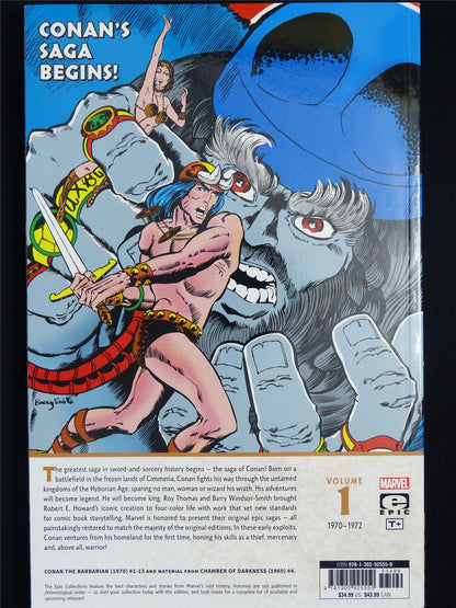 Conan the Barbarian: The Coming of Conan - Marvel Graphic Softback #2LN