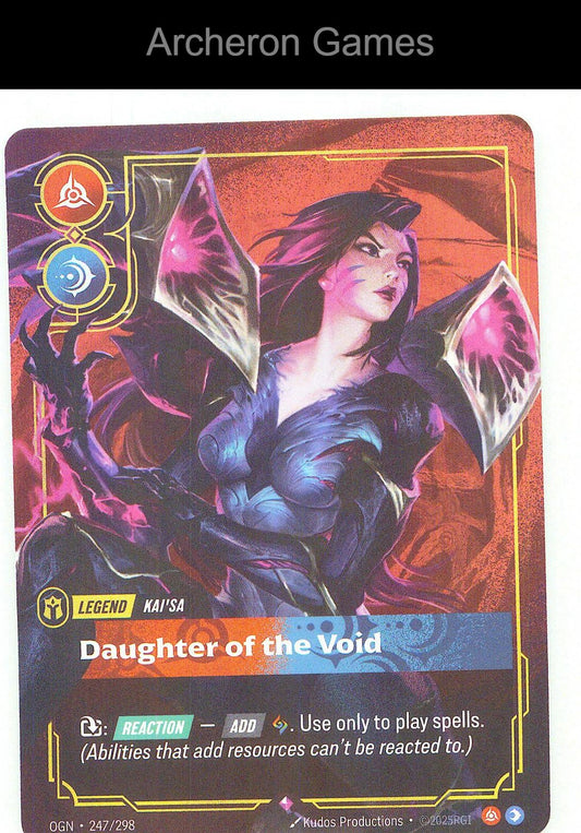 Kai'Sa - Daughter of the Void OGN 247/298 R Origins Riftbound Card