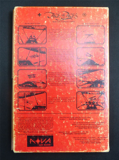 Ace of Aces WWI Air Combat Game Book Set #2SY