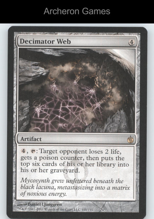 Decimator Web 105 R MTG Card Mirrodin Besieged