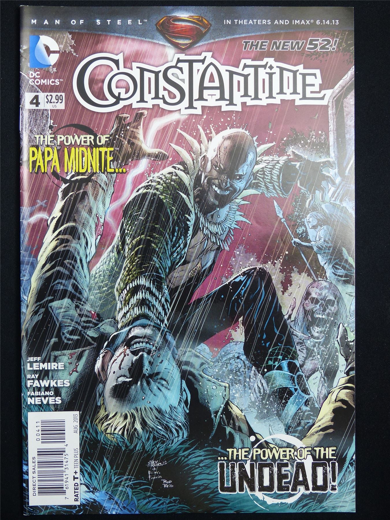 Contantine: HELLBLAZER #4 new 52! - DC Comic #3M6