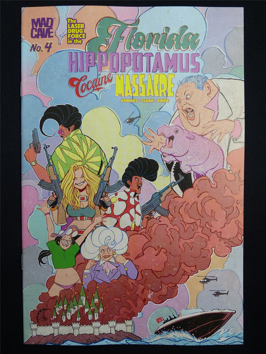 FLORIDA Hippopotamus Cocaine Massacre #4 Cvr A - May 2026 Mad Cave Comic #QE