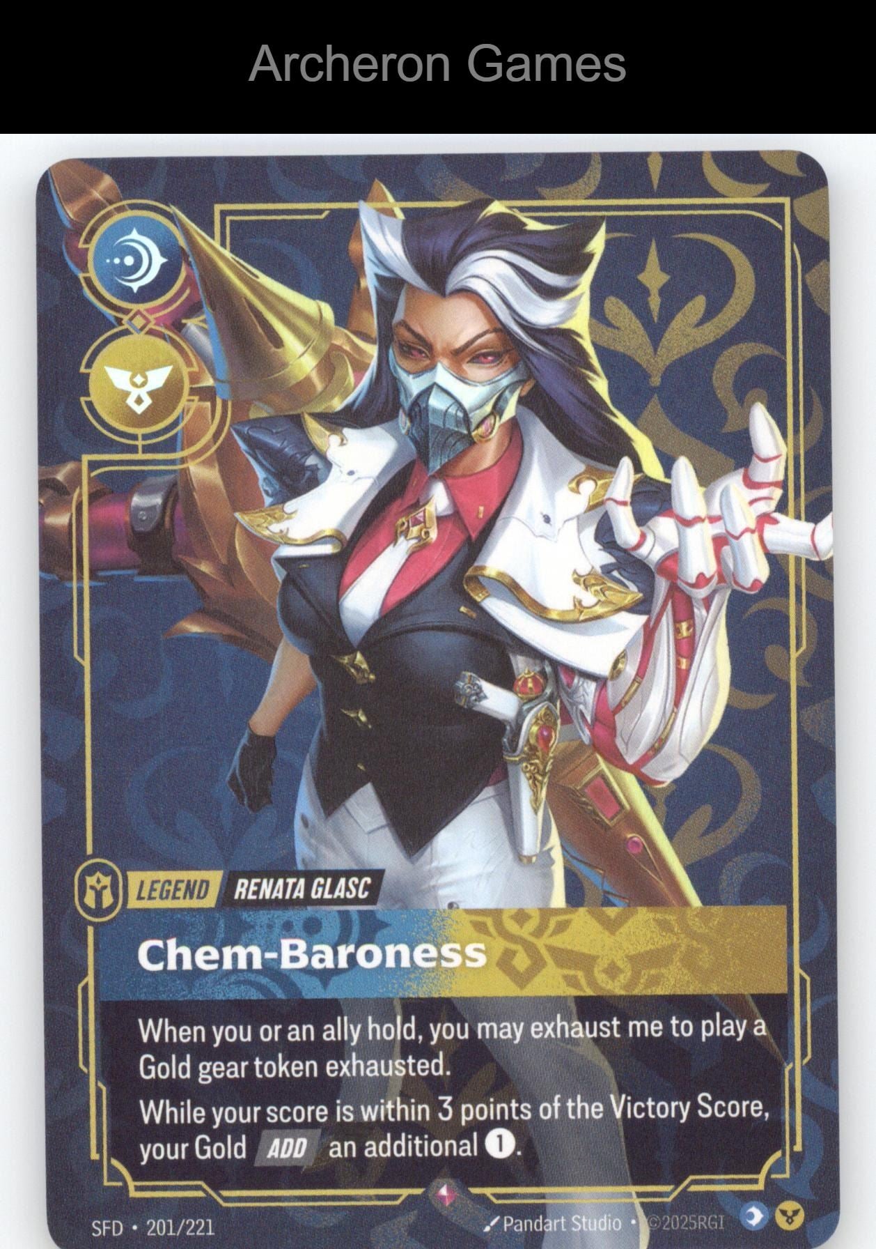 Renata Glasc - Chem-Baroness SFD 201/221 R  Card Spiritforged