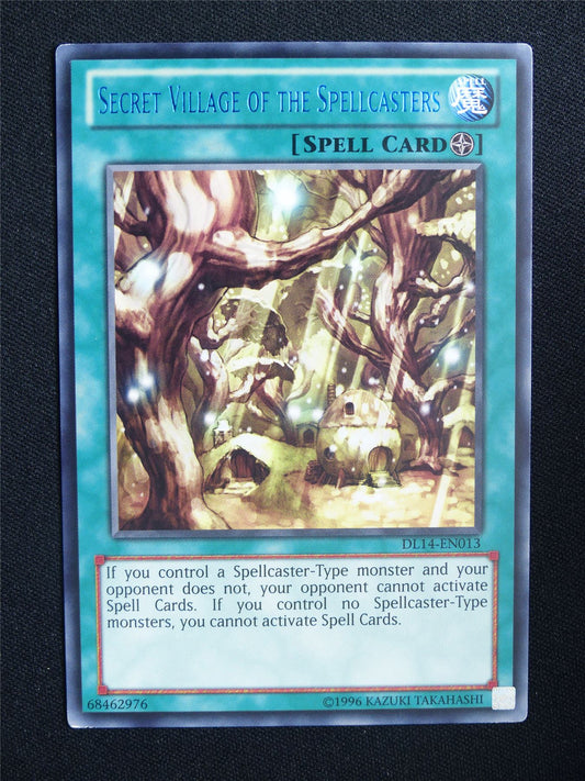 Secret Village of the Spellcasters DL14 Rare Blue - Yugioh Card #18W