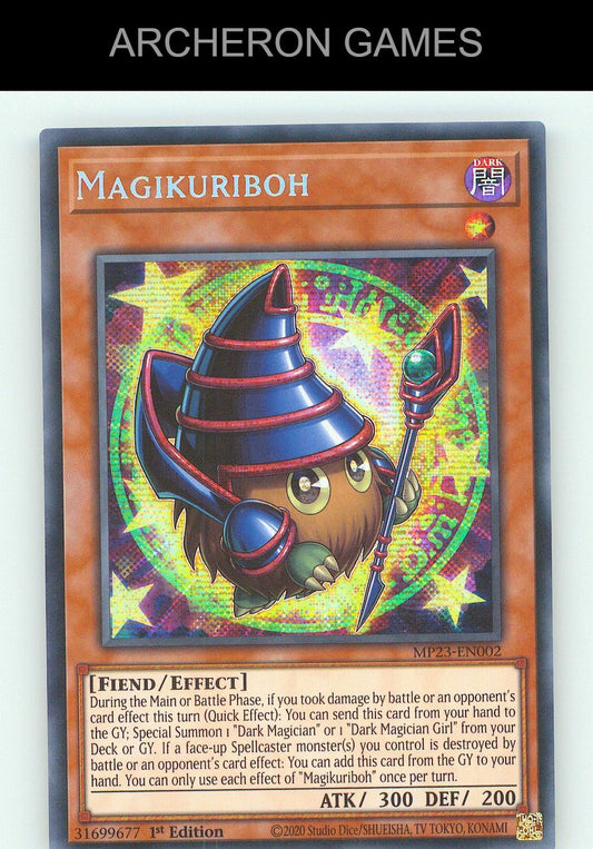 Magikuriboh SEC YUGIOH Card