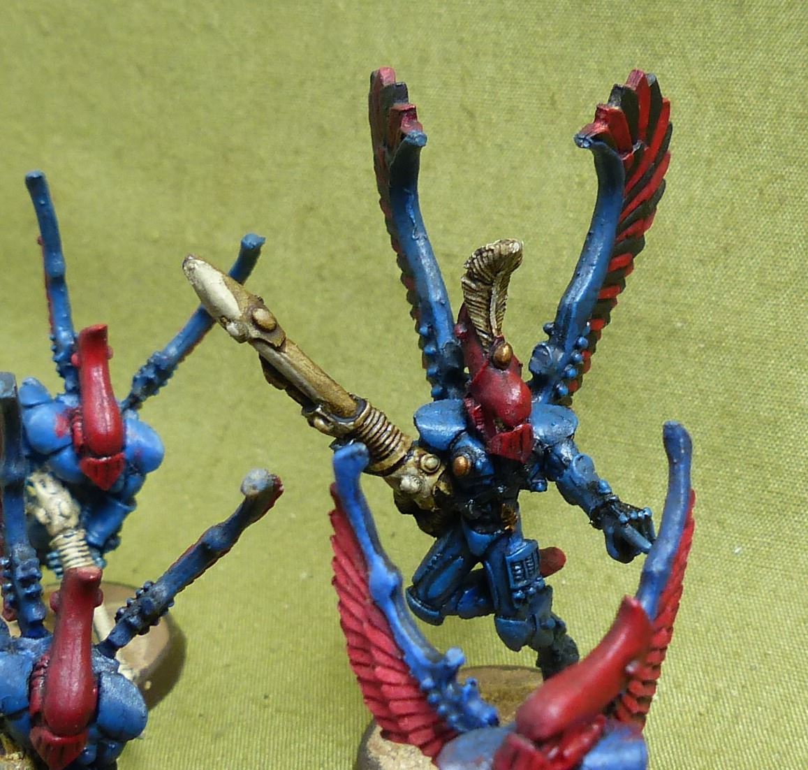 Swooping Hawks Finecast painted - Aeldari - Warhammer 40K #43F