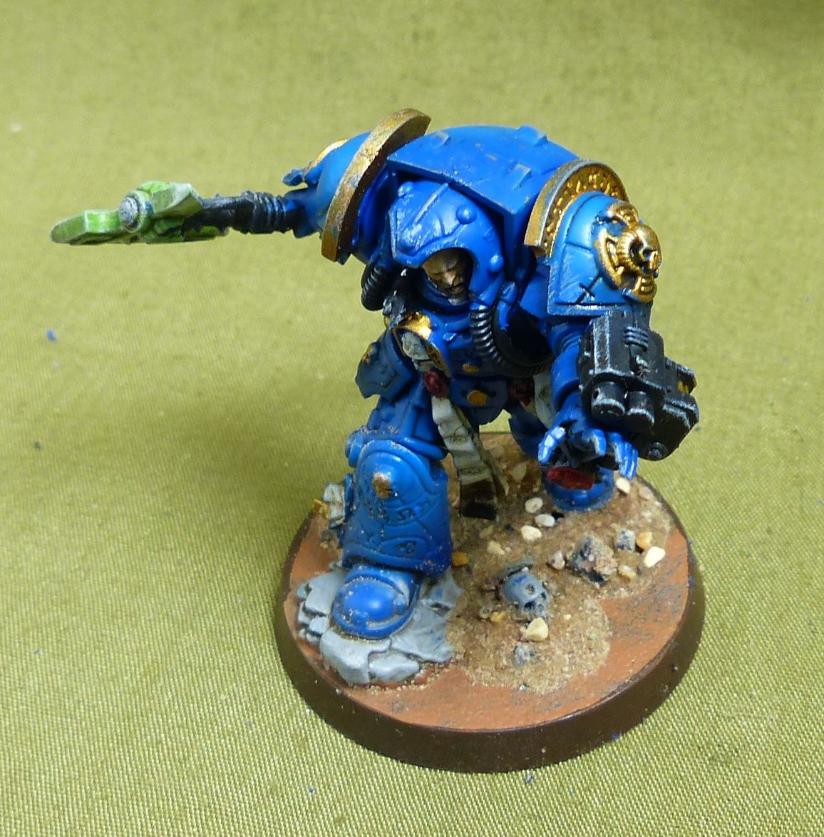 Librarian in Terminator Armour painted - Space Marines - Warhammer 40K #6TL