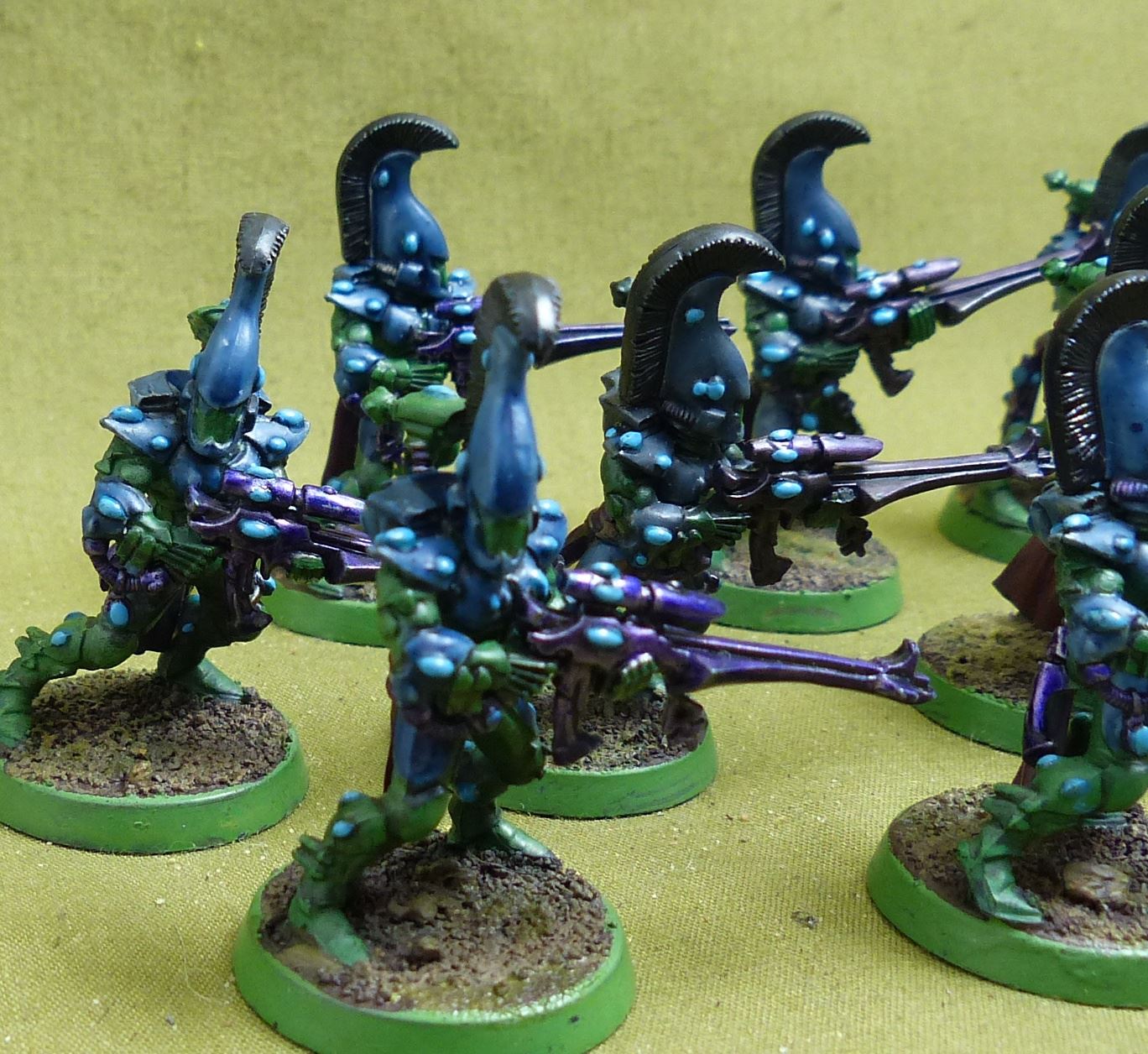 Dire Avengers set of 10 painted - Aeldari - Warhammer 40K #5SA